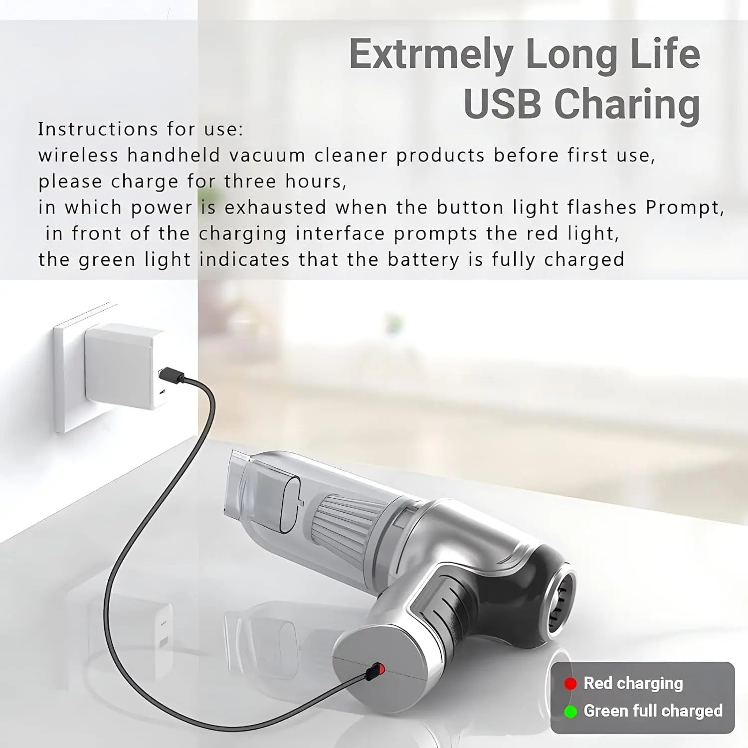 Cordless Car Vacuum Cleaner,15000PA High Suction Handheld Vacuum,3 in 1 Mini Wireless Air Duster Blower with Brushless Motor - Bako Bako