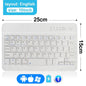 Dual - Mode Bluetooth 5.0 Keyboard 2.4G Wireless Keyboard 3 - BT Rechargeable Gaming Keyboard For Laptop Tablet Android iOS Windows - Bako Bako