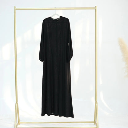 Muslim Abaya Women Dresses Solid Slim Jalabiya Eid 2025 Ramadan Morocco Islam Vestidos Largos Arab Long Robe Dubai Abayas Kaftan - Bako Bako