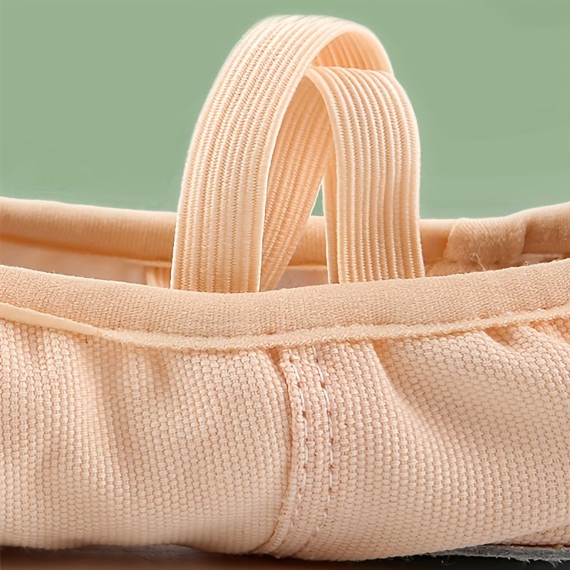 [Lightweight | Breathable] Four Seasons High - end Fashion Women's Dance Shoes | Lace - up Elastic Mouth Soft Sole Practice Shoes | Breathable and Lightweight Wear - resistant Ballet Shoes Indoor Yoga Shoes - Bako Bako